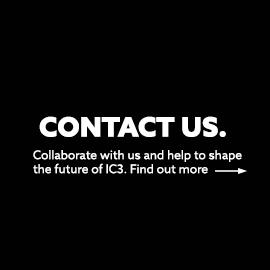 An image of text stating contact us